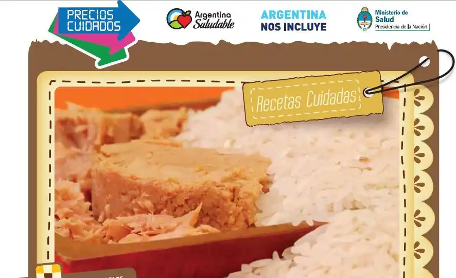"Recetas Cuidadas": Nueve propuestas del Gobierno para comer desde $4,94 