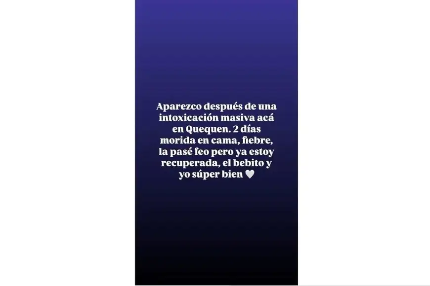 La cantante le trajo calma a sus fans