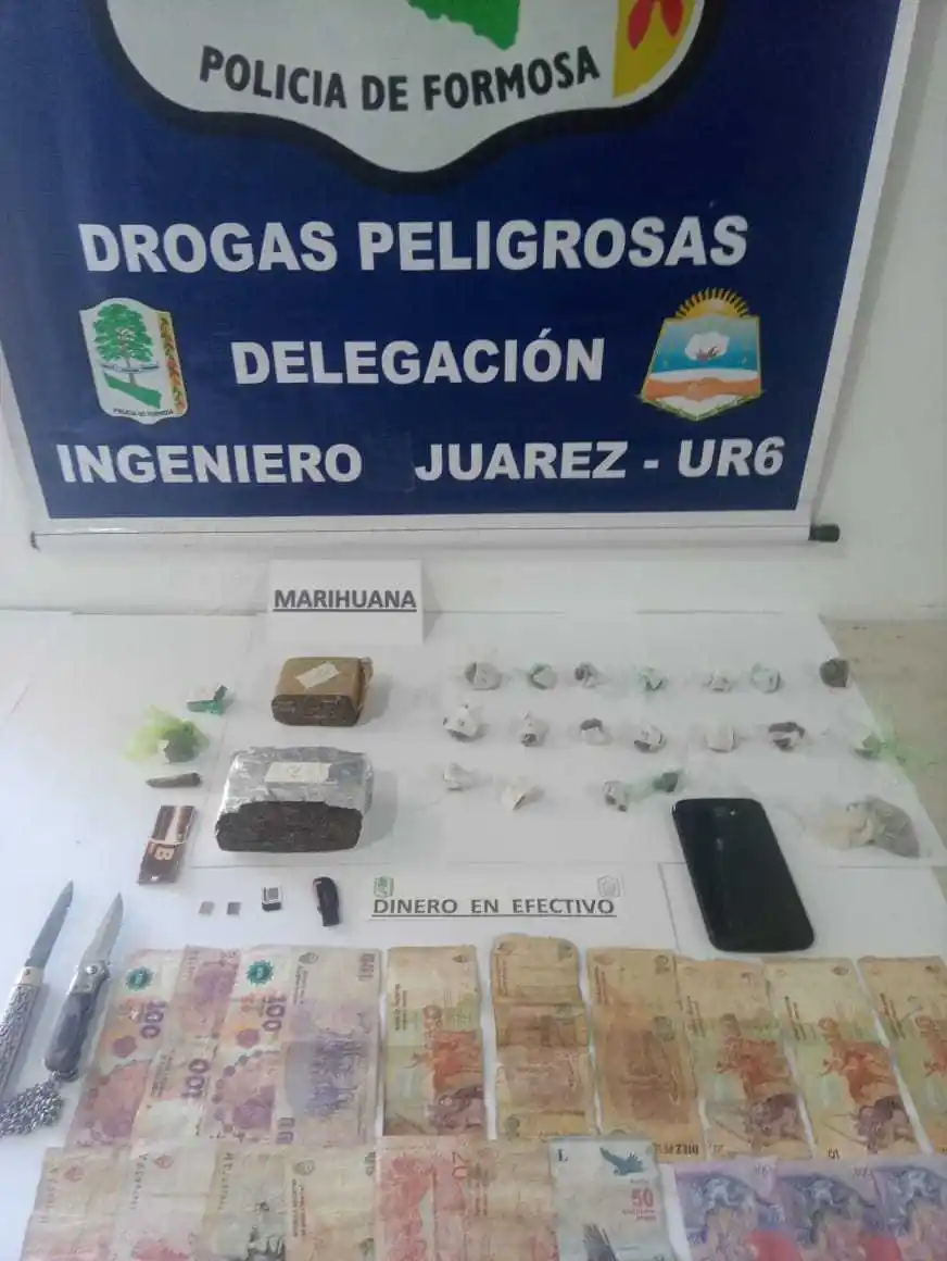 Desarticulan otro centro de distribución de estupefacientes; hay un detenido