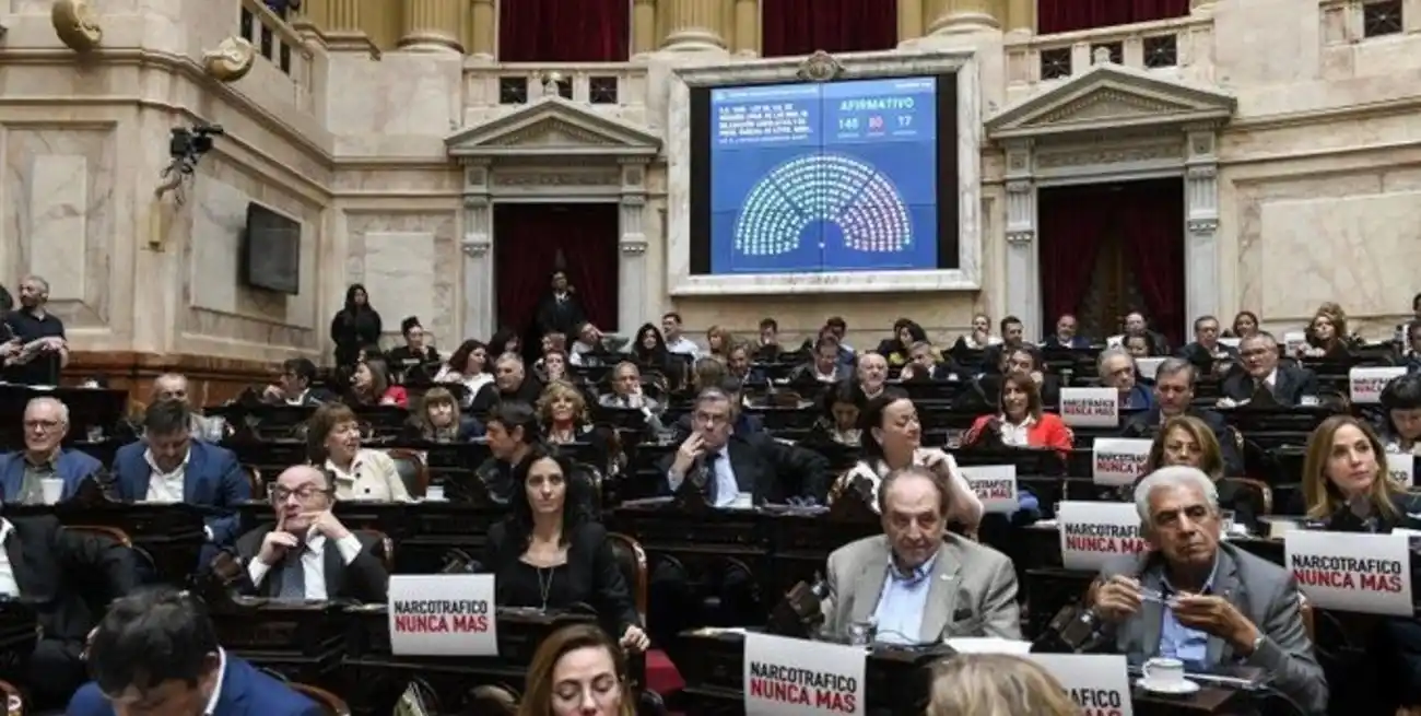 Tras la aprobación en Diputados, el Senado deberá revisar el cambio en la ley que limita los DNU. Crédito: HCDN.