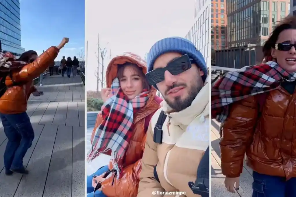 Nico Occhiato con Flor Jazmín