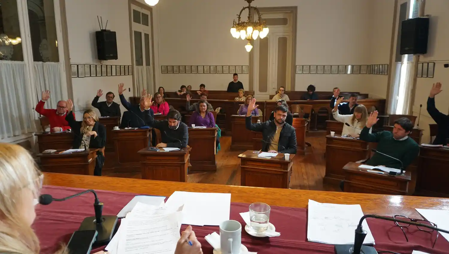 "Hoy vamos a votar el reconocimiento a un gran hombre de Tandil"