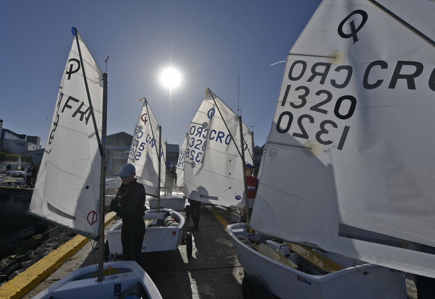 Culminó la instancia clasificatoria del Mundial de Optimist: Back sigue como líder