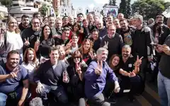 Máximo Kirchner y un mensaje al Presidente: "Uno elige, los estudios de televisión o la calle y la gente"