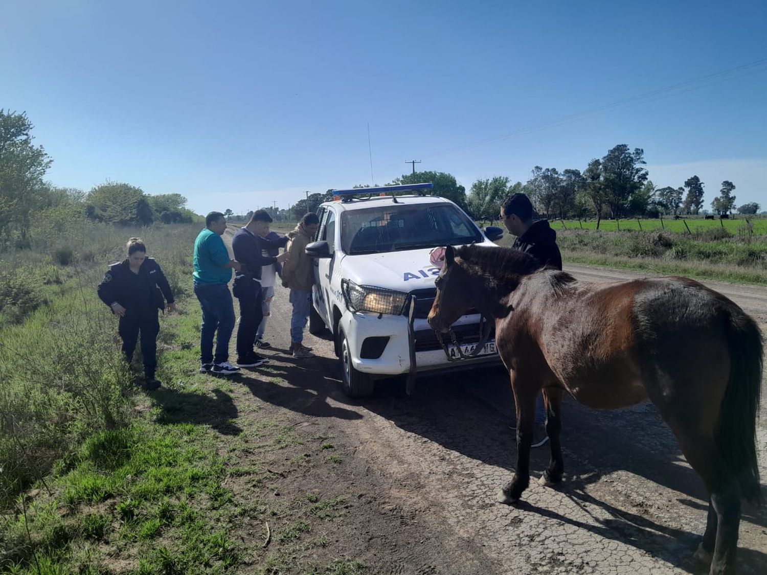 Homicidio en Suipacha: Apuñaló a un hombre y huyó a caballo