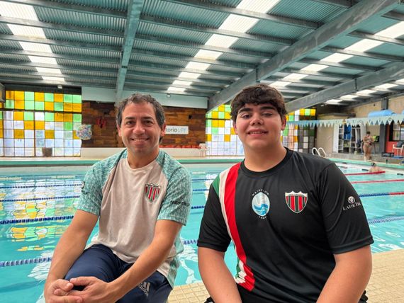 La historia de Francisco: el nadador paralímpico de Unión que fue citado a concentrar con la Selección