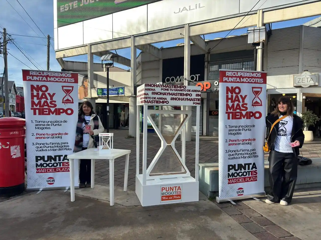 También llevan adelante mesas itinerantes en Constitución, el micro y macrocentro, y se anunció su próximo paso por Playa Grande, el Monolito, el Puerto y la zona sur.