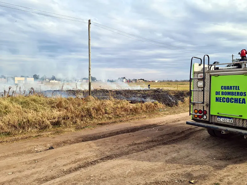 Incendio de pastizales