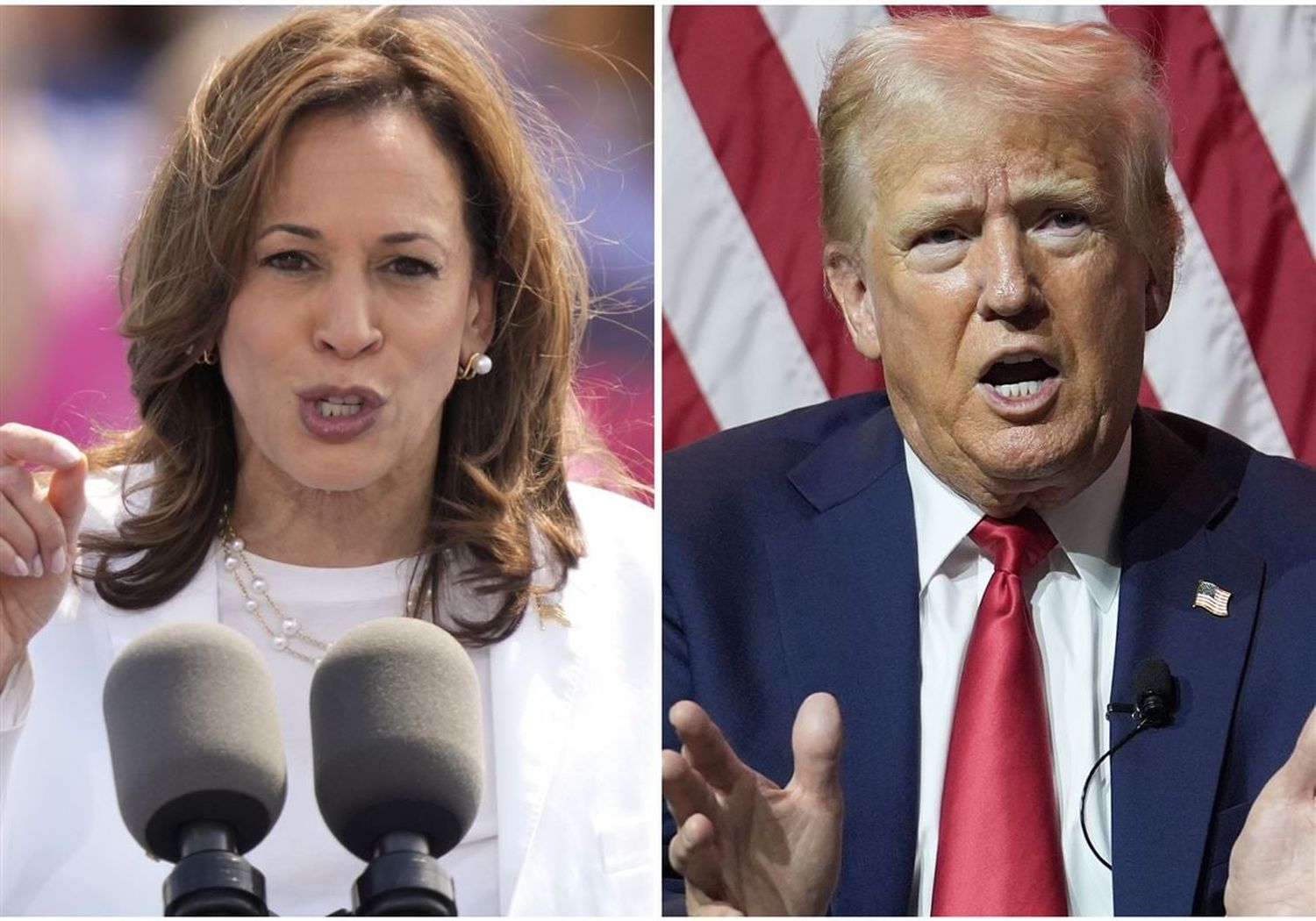 Harris and Trump tied in latest US election polls, as Tuesday’s debate nears