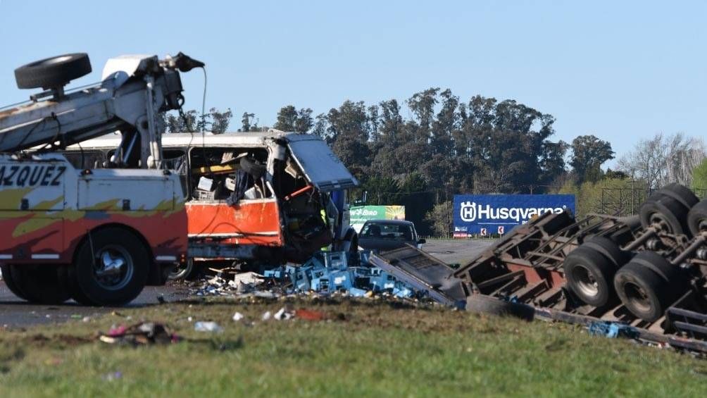 Murió un bebé y hay seis heridos tras un choque múltiple en la Autovía 2