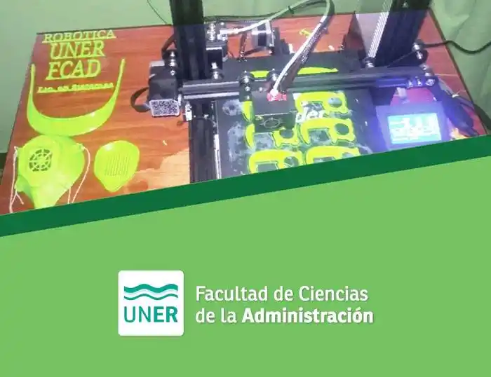 La FCAD de la UNER produce insumos para hospitales