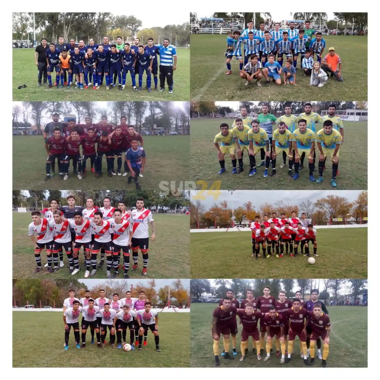 La octava fecha del ascenso se despachó con una lluvia de goles 