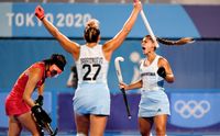 Ante Japón, tercer triunfo consecutivo de Las Leonas