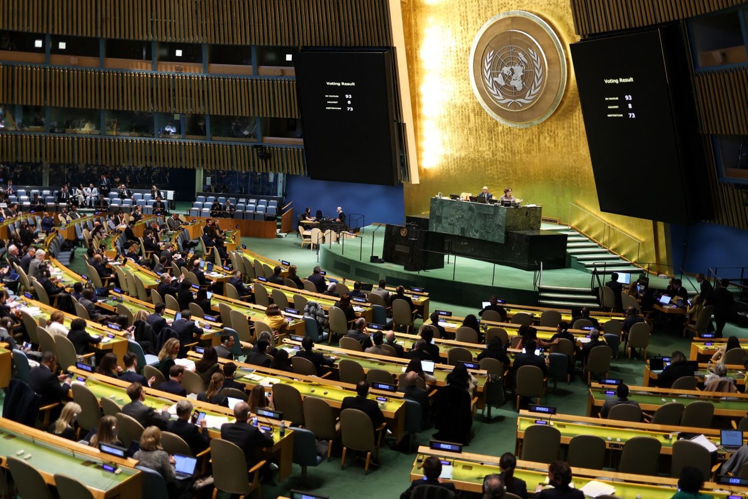 ONU aprueba resolución EN APOYO A UCRANIA y su integridad TERRITORIAL