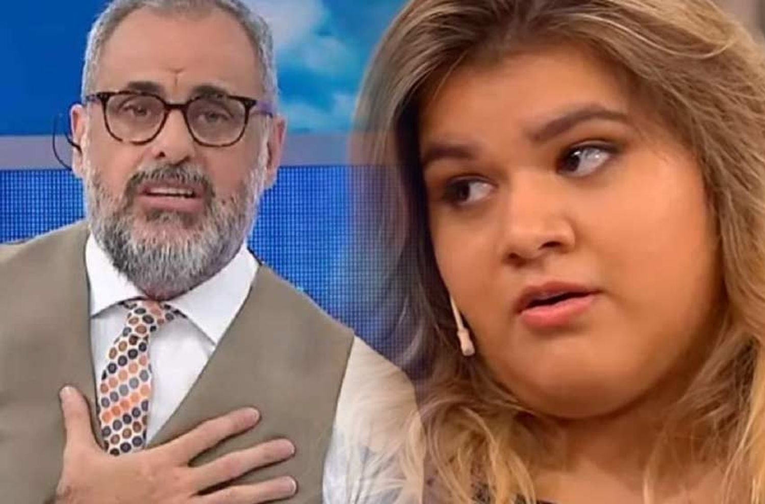 Las emotivas palabras que Morena le dedicó a Jorge Rial tras el pico de estrés del conductor