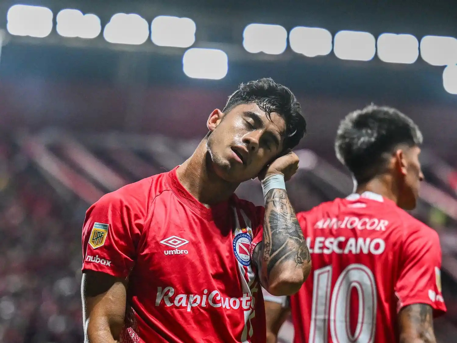 Primer gol del ex Rosario Central con la camiseta del "Bicho"