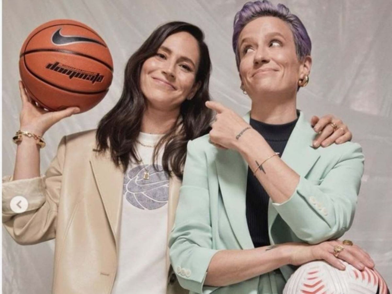 Esta es la ex estrella de la WNBA, actual esposa de Megan Rapinoe