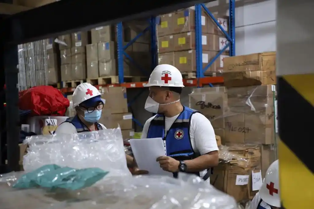 Cruz Roja venezolana recibe nuevo cargamento de ayuda humanitaria para atender sectores vulnerables