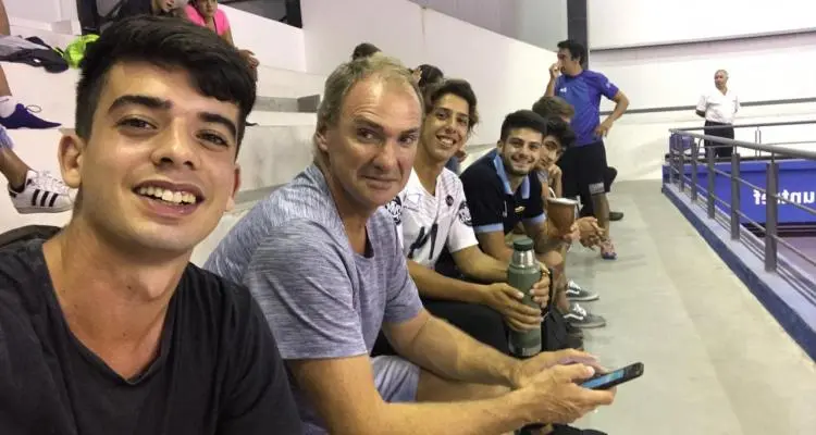 Náutico cerró su pretemporada presenciando un partido de la Liga Argentina