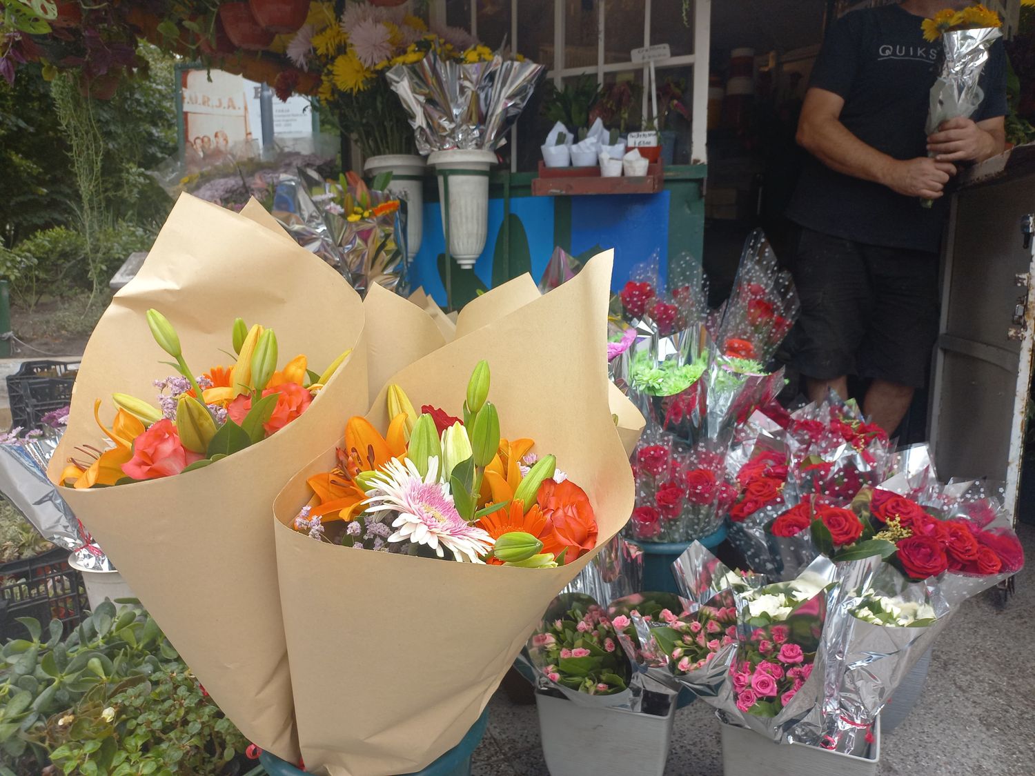 “ Hay hombres que no se fijan en el precio", dijo una comerciante.