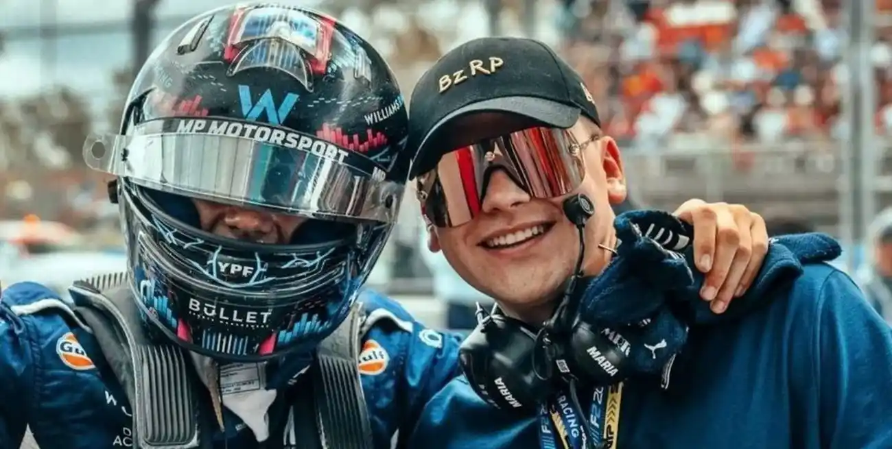 Bizarrap fue uno de los primeros en apoyar a Colapinto en su carrera hacia la Fórmula 1.