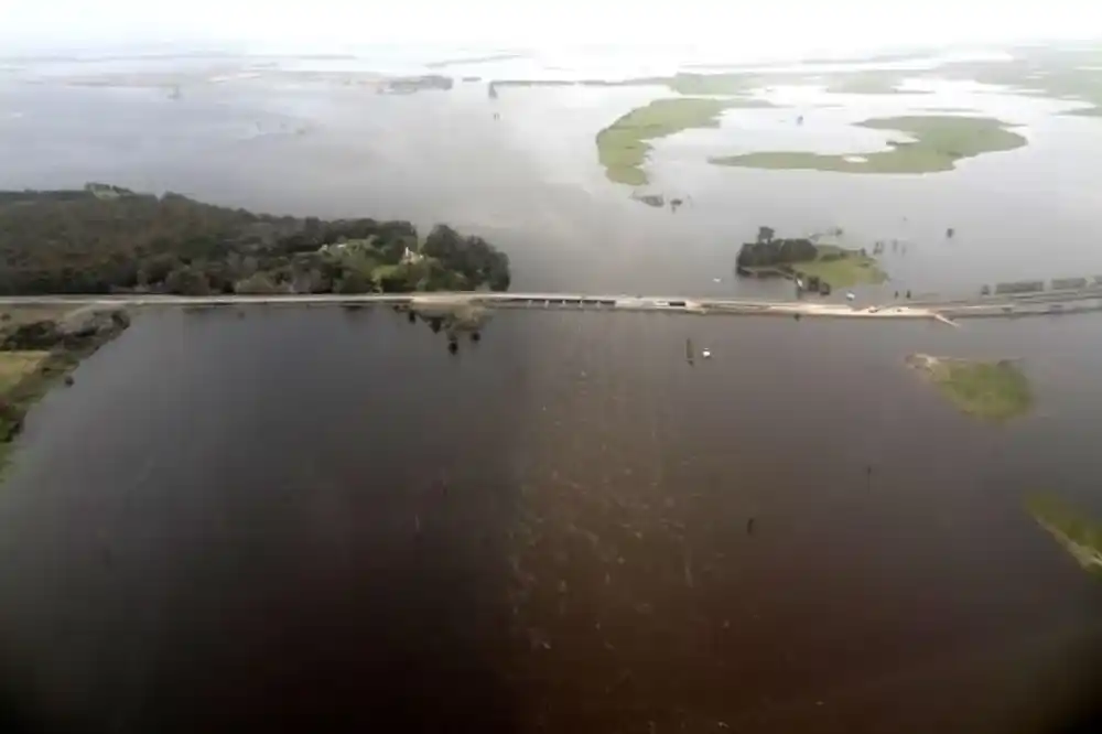 Inundaciones en el centro de la provincia de Buenos Aires
