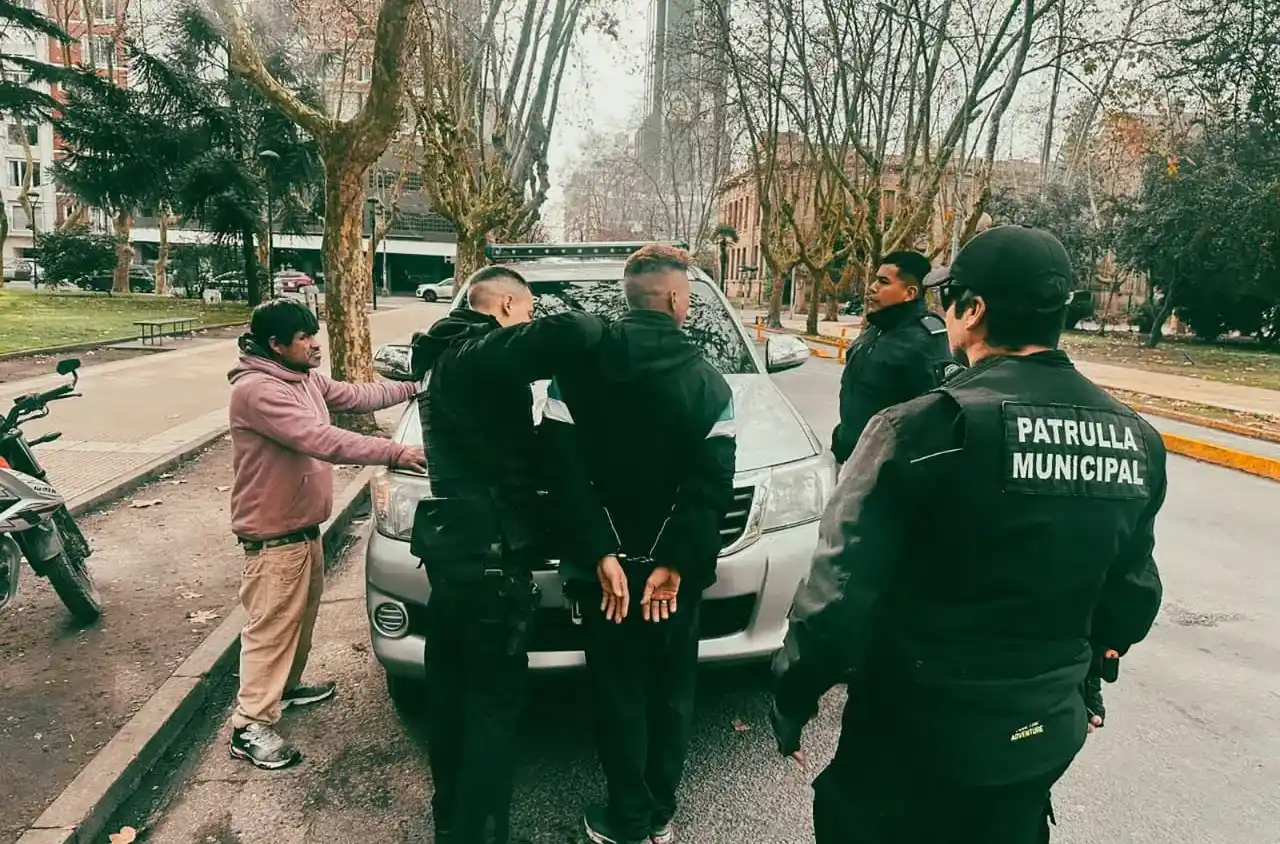 Aprehendieron a un hombre por agresión al personal de la Patrulla Municipal