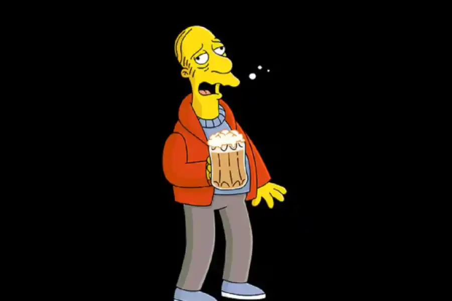La serie animada mató a uno de los compañeros de Homero en la taberna de Moe,  Larry Dalrymple