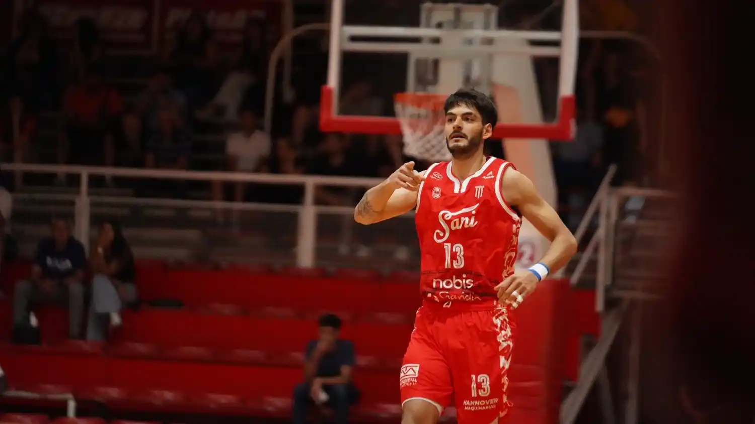 Luciano volvió a jugar despues de dos meses