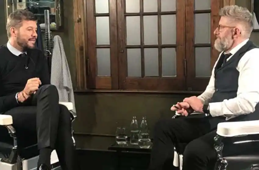 Tinelli, mano a mano con Novaresio: política y reflexiones en un diálogo picante