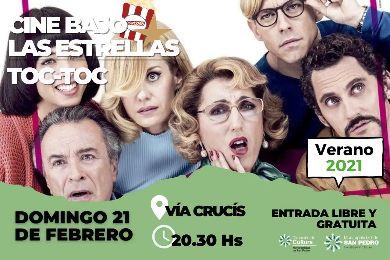 Cine al aire libre este domingo