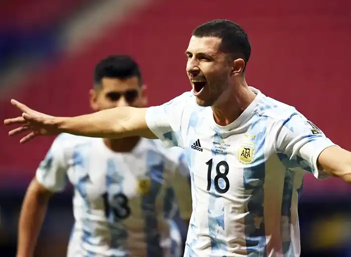 Victoria. Argentina 1 Uruguay 0