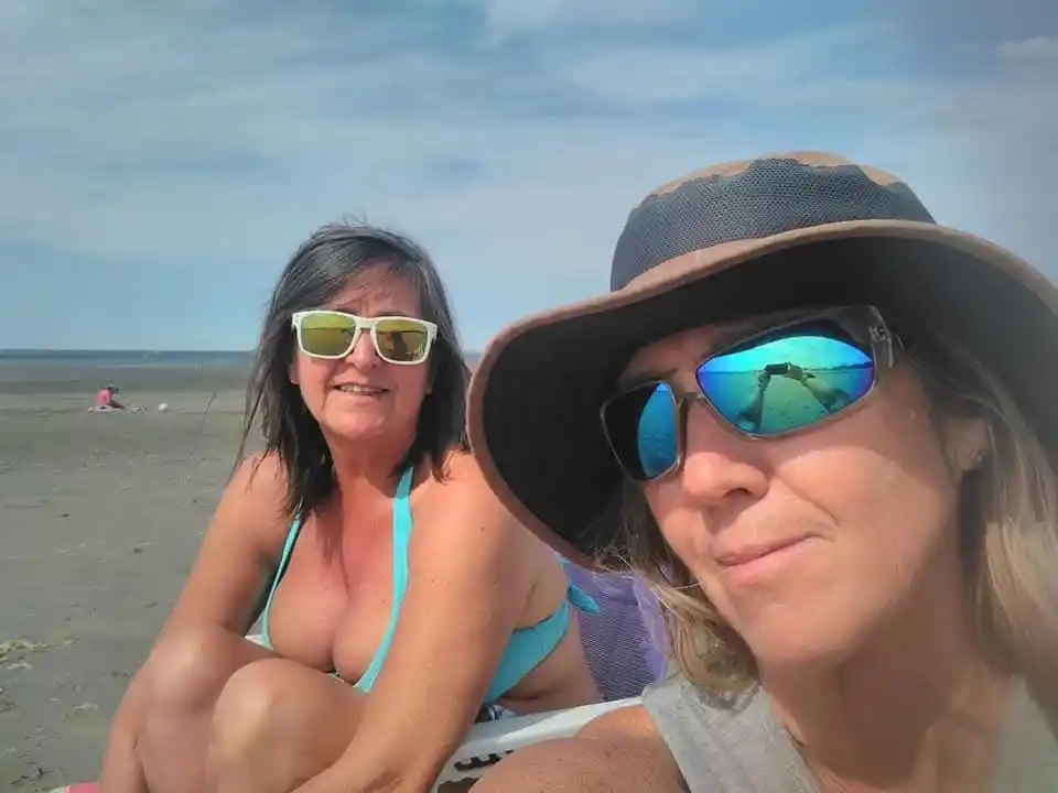 Brígida desde el Paraíso, yo desde el planeta Tierra