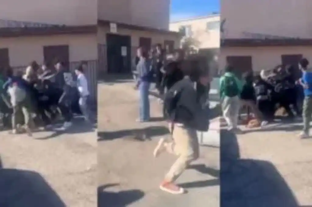 Impresionante golpiza