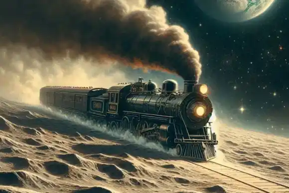 El tren del cielo: el exótico plan de EEUU para transportar humanos en la Luna