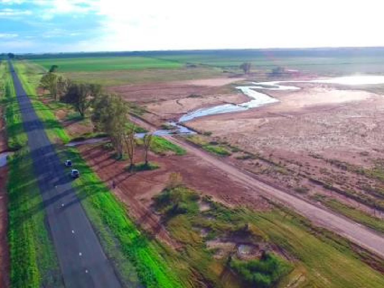 Nació un nuevo río en Córdoba que beneficia a algunos y preocupa a otros