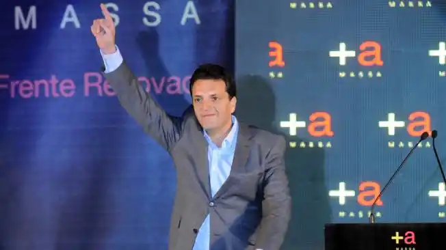 Elecciones 2013: Massa expresó que quiere un país "donde el Estado no sea enemigo"