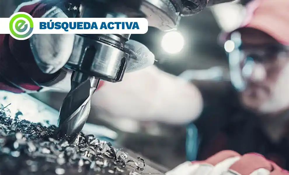 Empresa metalúrgica busca operario para tareas de mecanizado