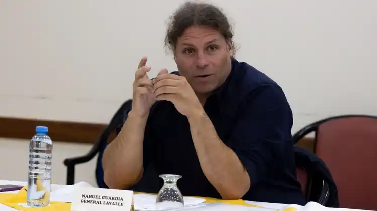 Nahuel Guardia, intendente de General Lavalle.