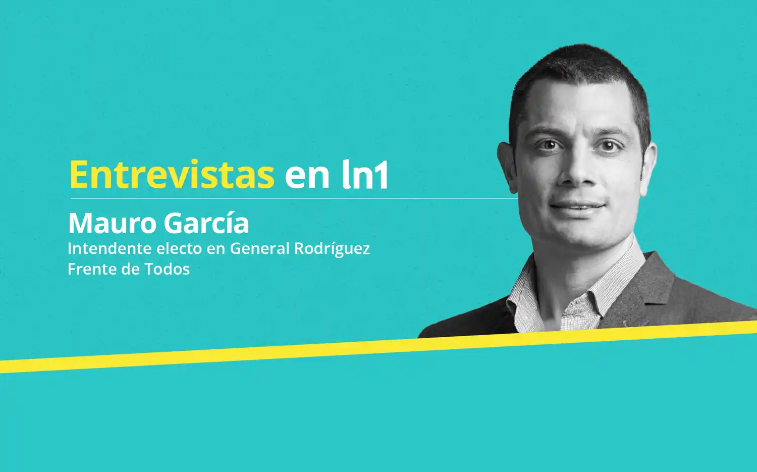 Mauro García: "La pesada herencia es que haya pibes que no tengan leche en General Rodríguez"