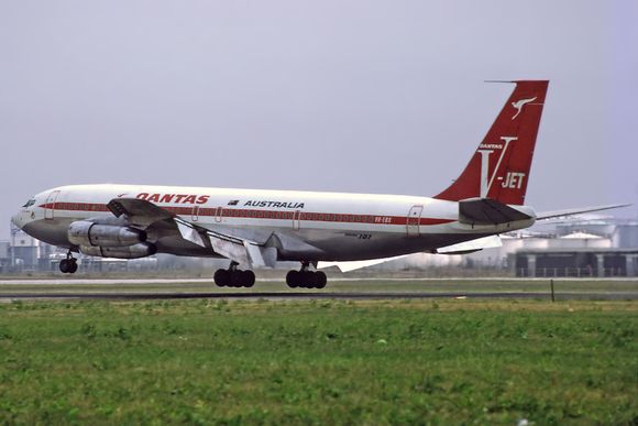 #TBT: Qantas flights between Sydney and London with stopovers in Mexico and the Caribbean (1965)