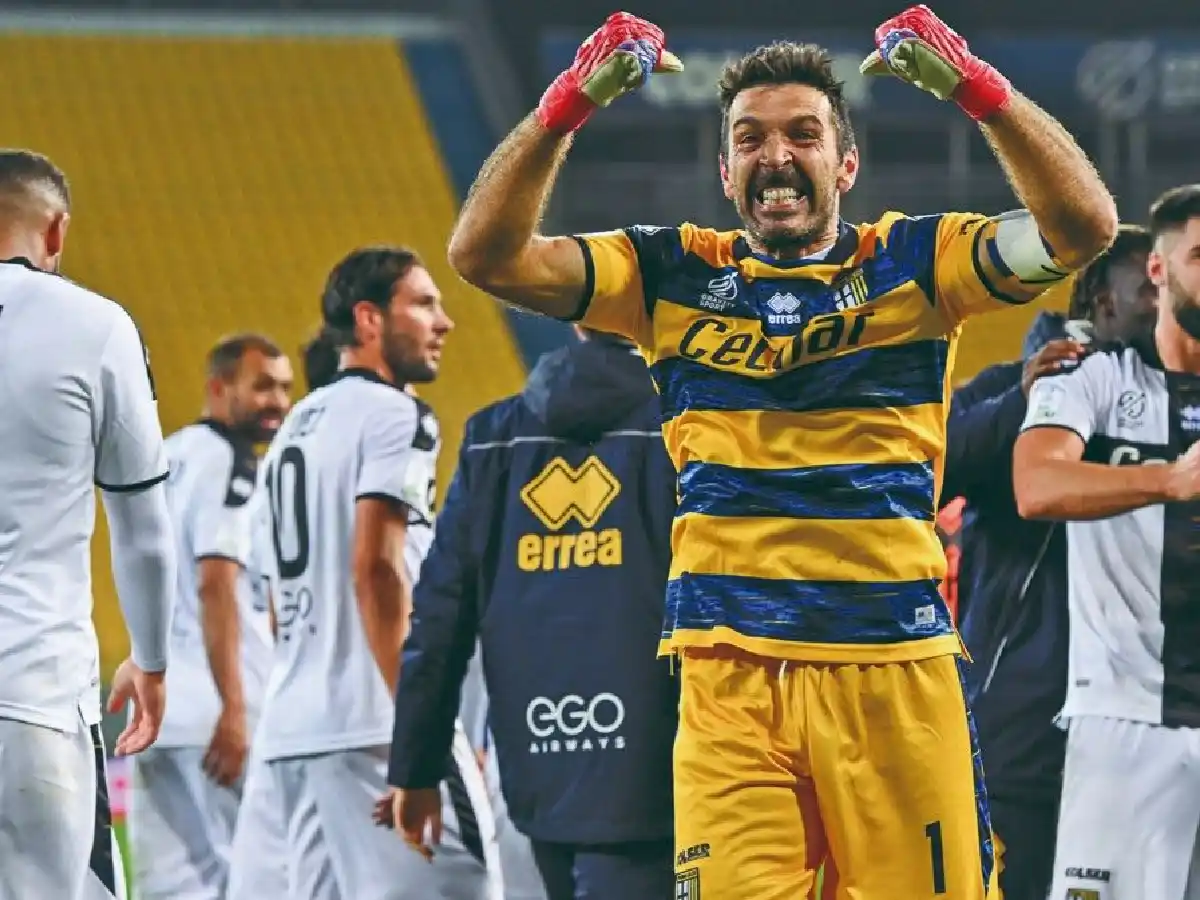 Buffon: "Di María sería como Maradona en esta Serie A"