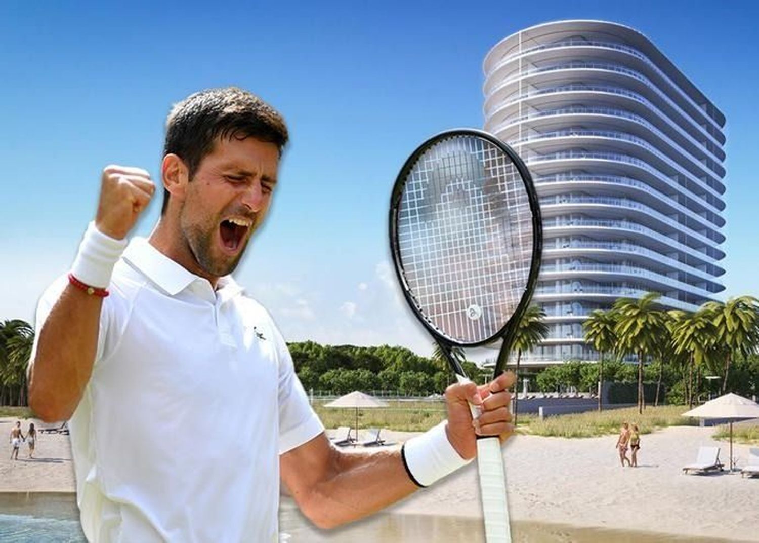 Conoce la casa de 7.400.000 dólares en la que esta viviendo Novak Djokovic