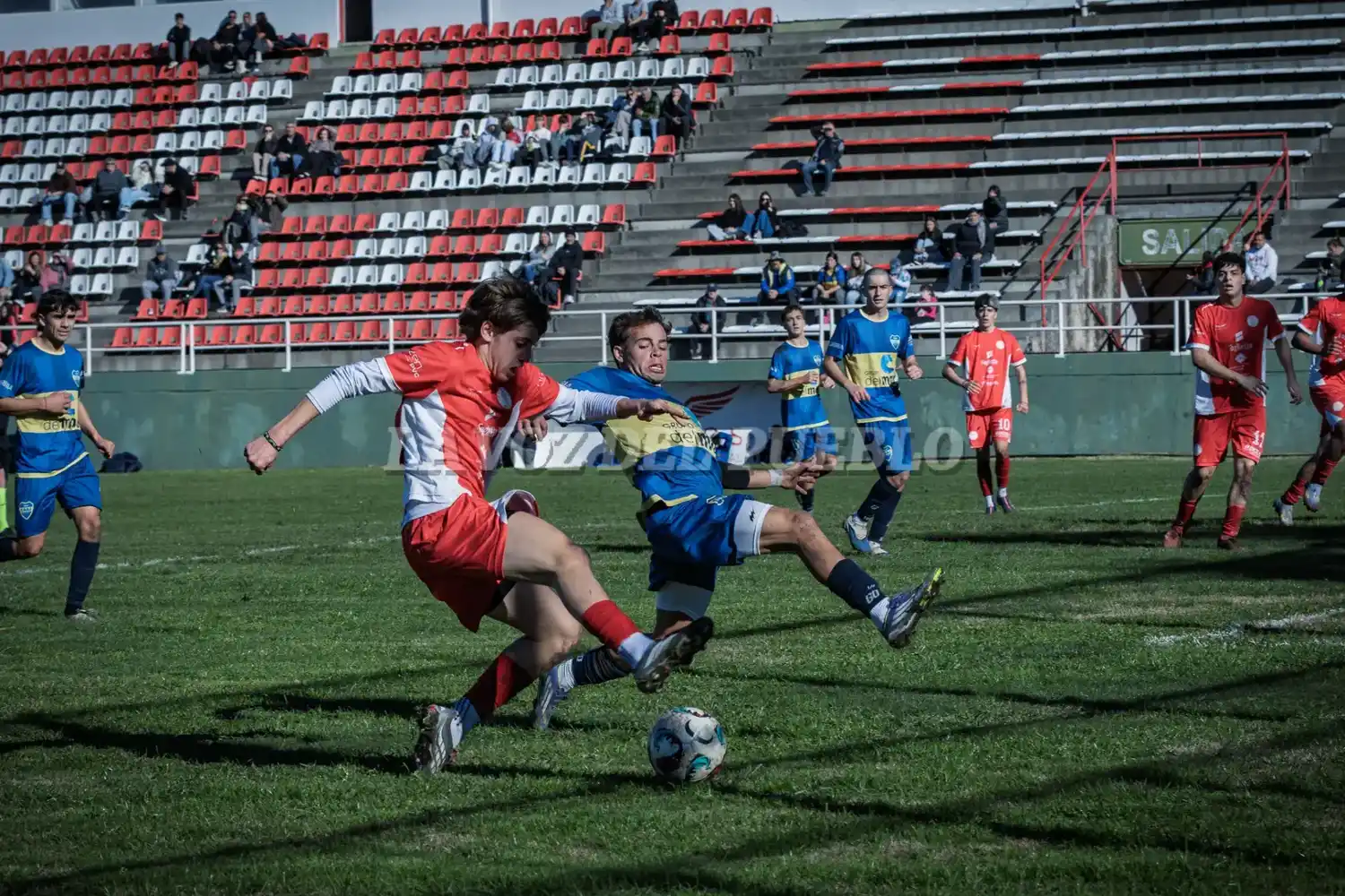 Boca y Huracán se enfrentaron en la penúltima fecha en donde empataron por 1 a 1 (Foto: Ale Zygal)