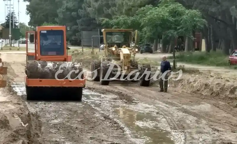Toma ritmo  la pavimentación de la 10