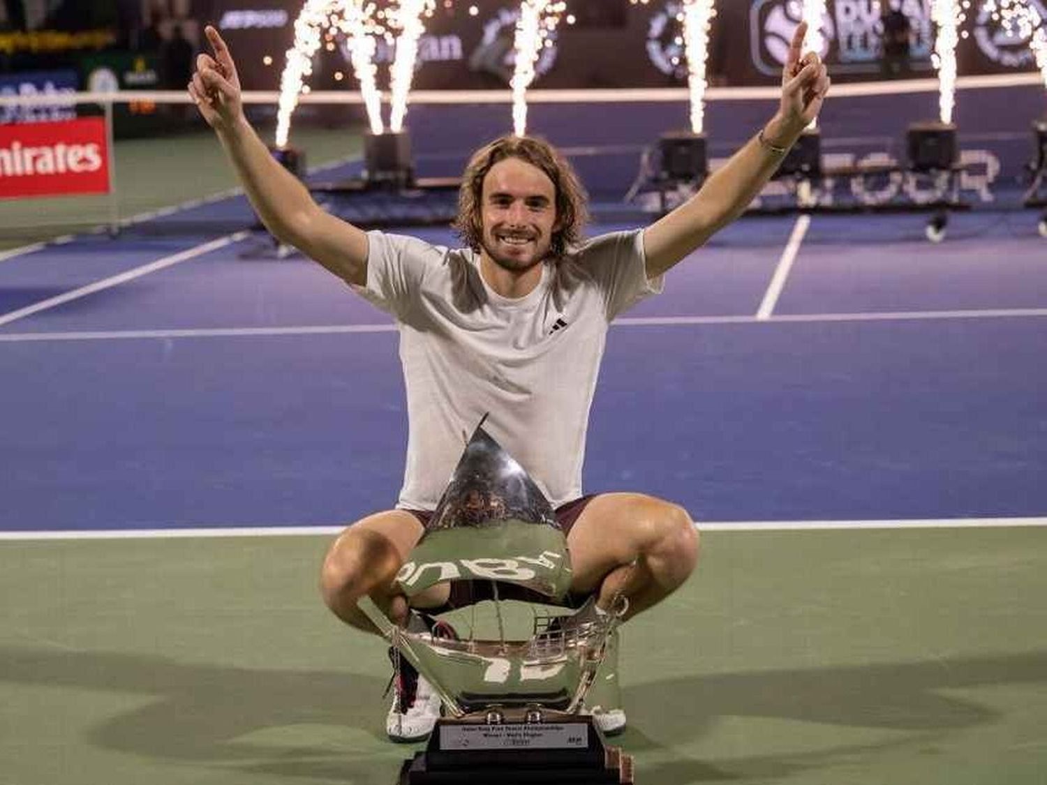 Stéfanos Tsitsipás ganó el ATP 500 de Dubai