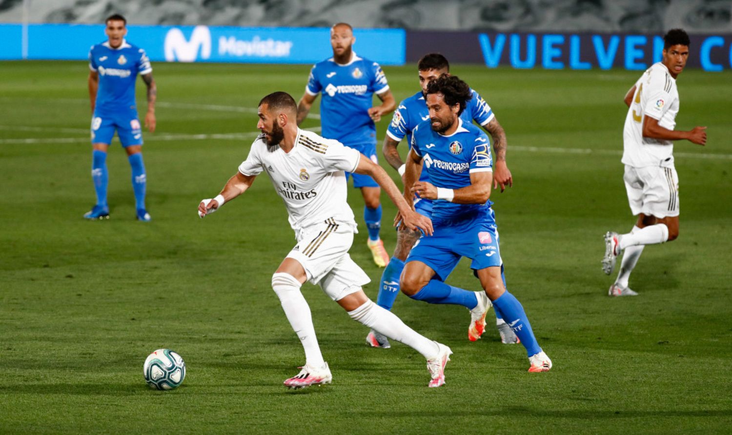 Real Madrid venció a Getafe y se consolidó en la punta