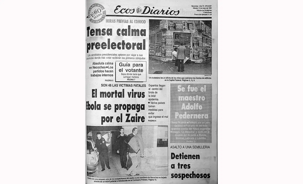 Sábado 13 de mayo de 1995