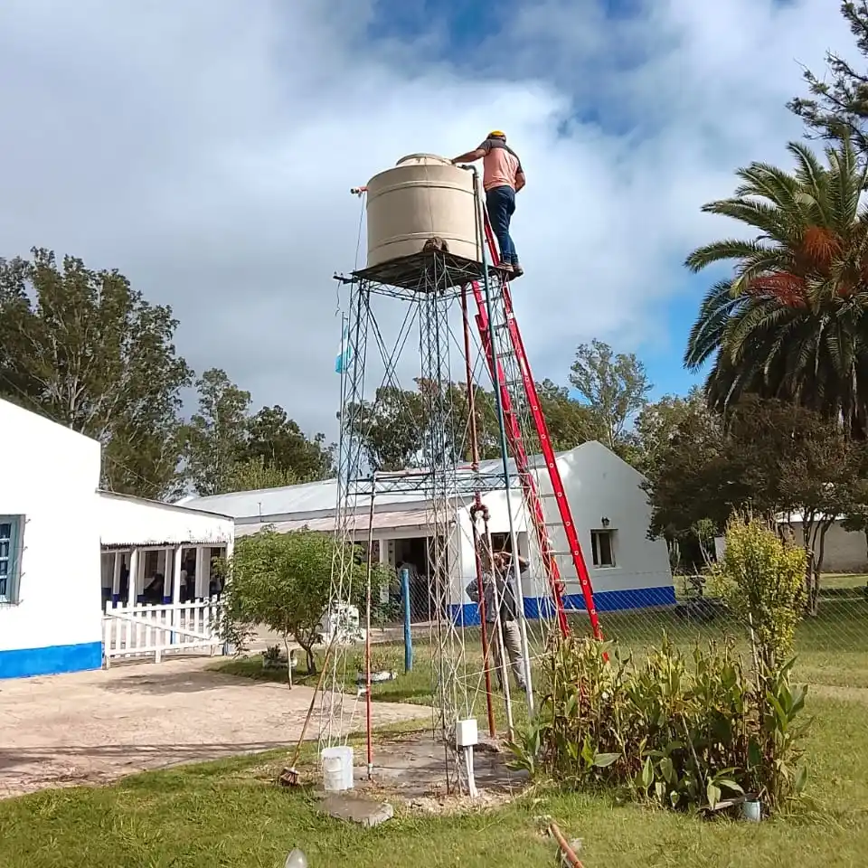 Sexto Distrito: limpieza de tanques de agua y trabajos de alcantarillado