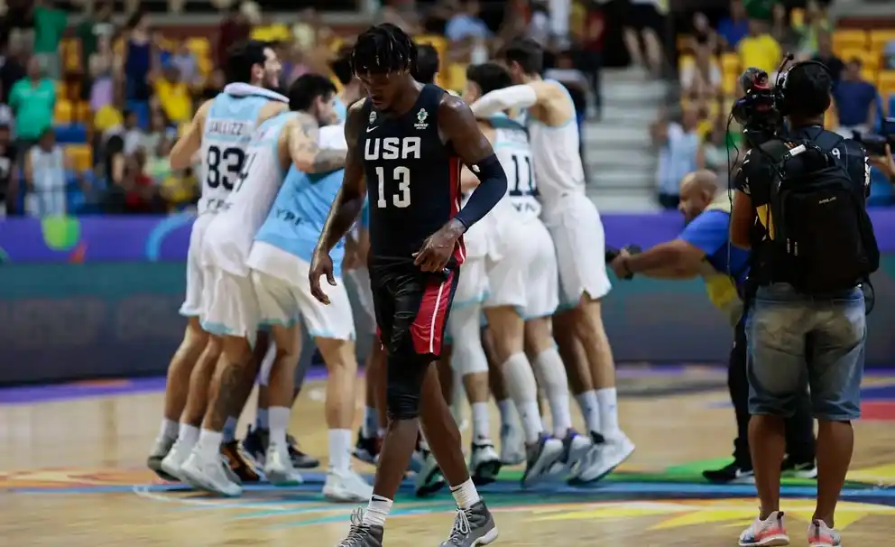 Básquet: Argentina venció a Estados Unidos y se metió en la final de la Americup